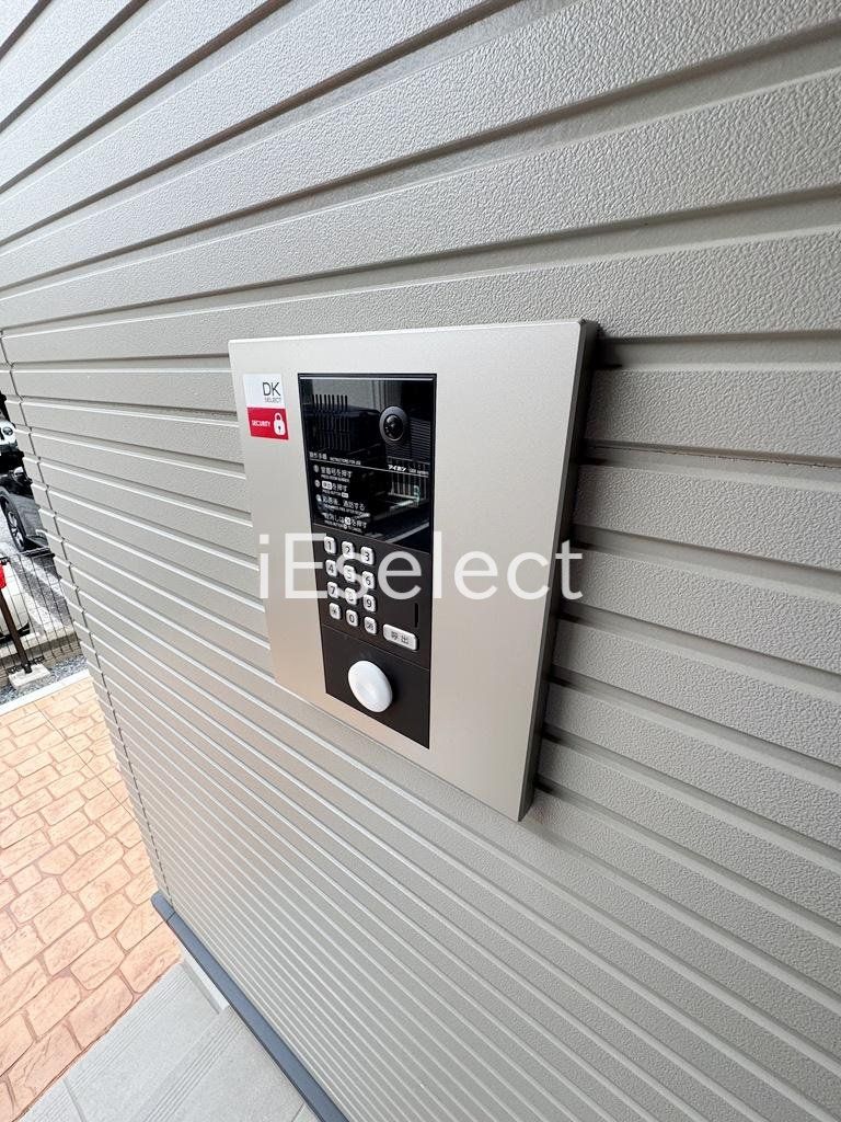 セキュリティ　オートロック付きで防犯面も安心ですね