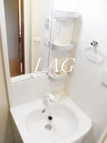 洗面設備　洗面台です。
