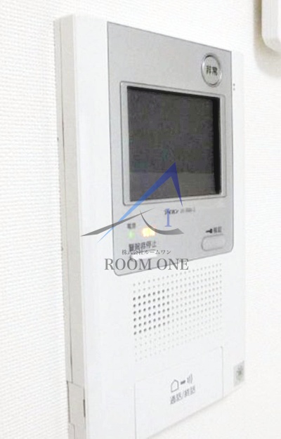 セキュリティ　モニター付きインターホンです。