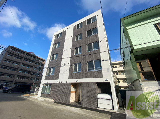 建物外観　札幌市東区北４１条東「ラフィーネ栄町」