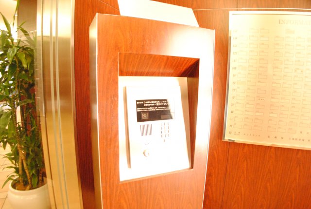 セキュリティ　カスタリア阿倍野　オートロック