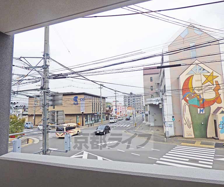 眺望　バルコニーからの室外風景。