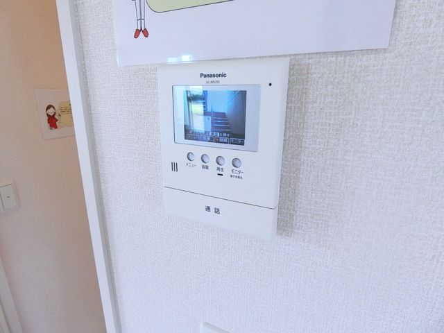 セキュリティ　☆モニター付きインターホン☆