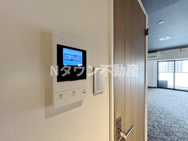 セキュリティ　モニター付きインターホンです