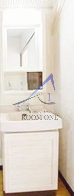 洗面設備　洗面台です。