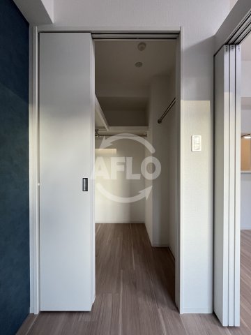 収納　プレサンス江坂ベルフィーヌ　クローゼット