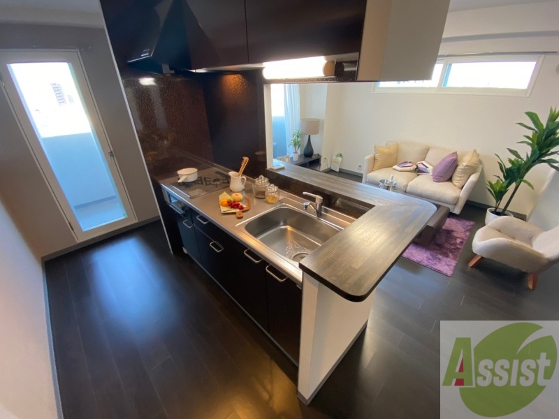 キッチン　キッチンはスペースも広々していて使いやすそうですよ！