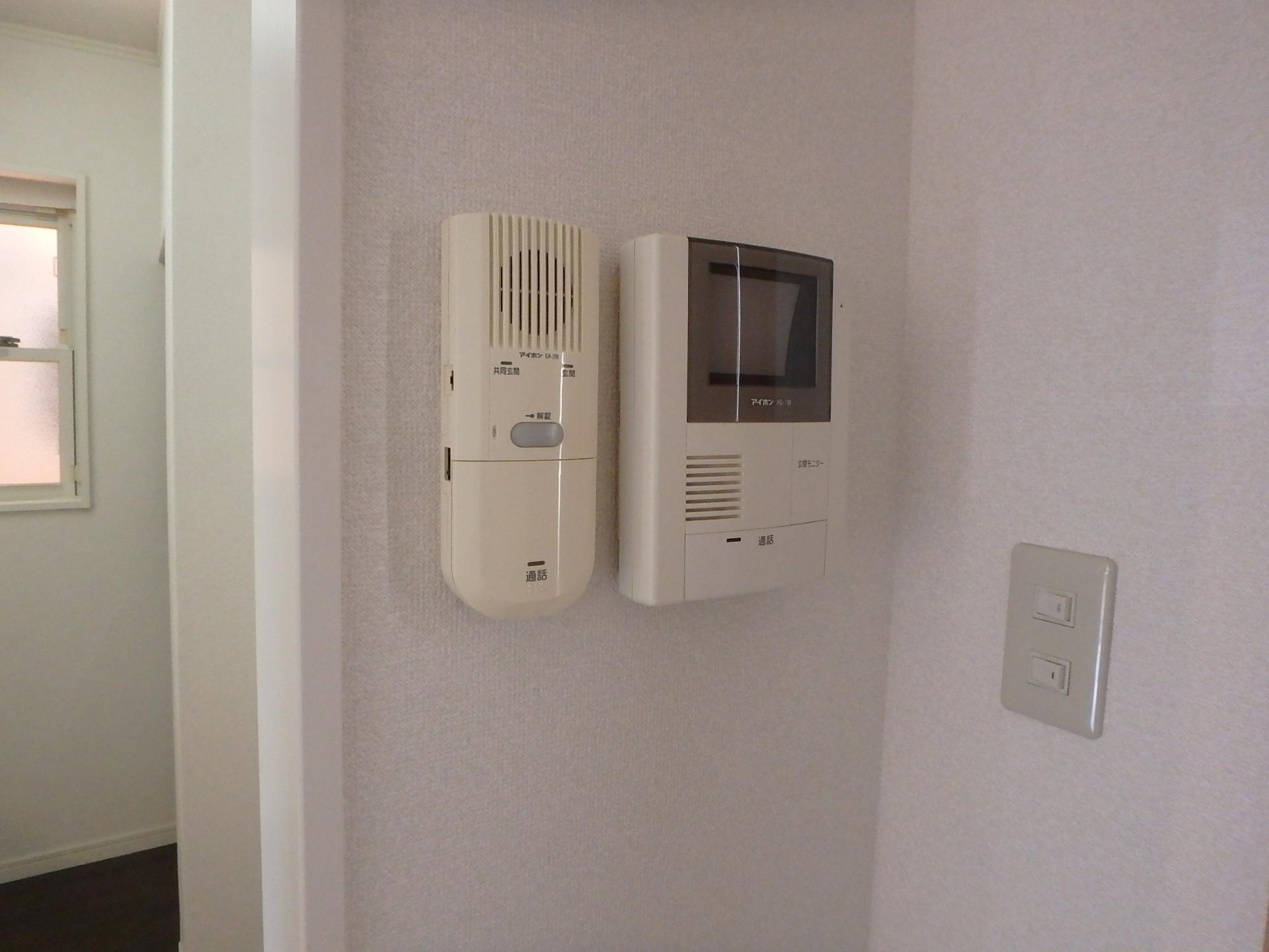 セキュリティ　TVモニターフォンで来客確認も安心