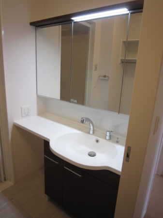 洗面設備　洗面所です