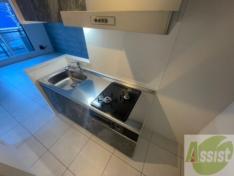 キッチン　システムキッチンなので、すぐお料理に使えます！