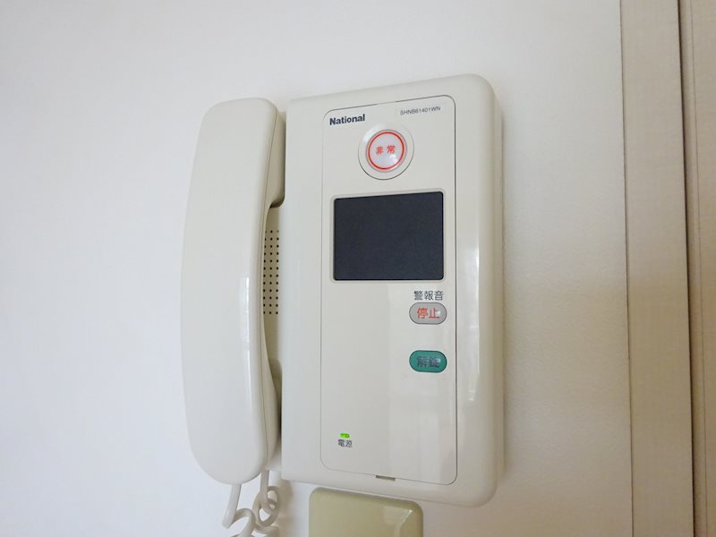 セキュリティ　参考（写真は別のお部屋です）