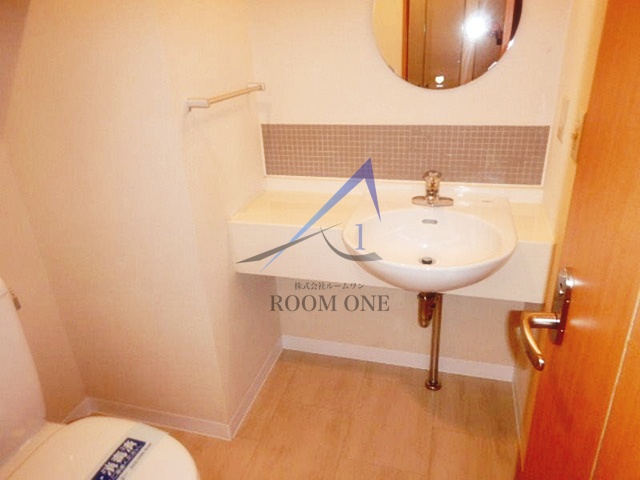 洗面設備　洗面台です。