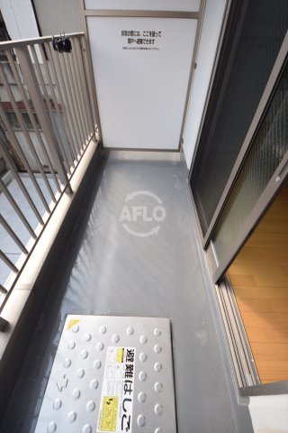 バルコニー　サンライフ北田辺　バルコニー