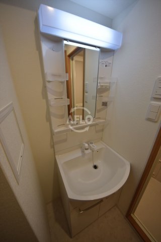 洗面設備　サンライフ北田辺　独立洗面台