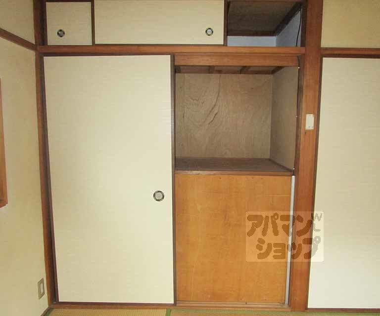 収納　室内の写真です。