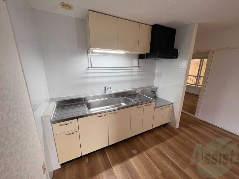 キッチン　キッチンはスペースも広々していて使いやすそうですよ！