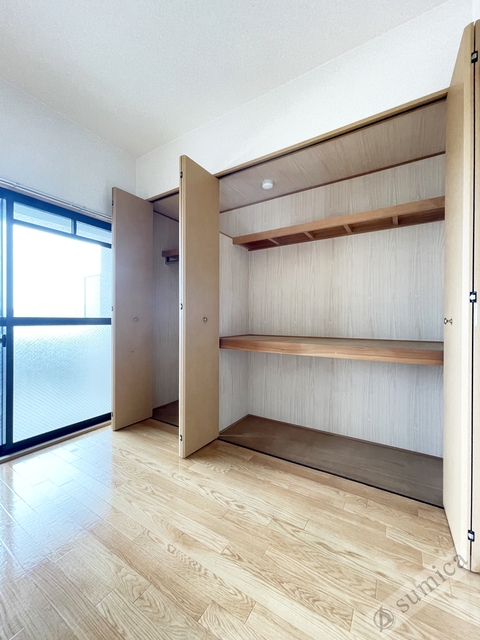 収納　収納力のあるクローゼットを完備♪♪