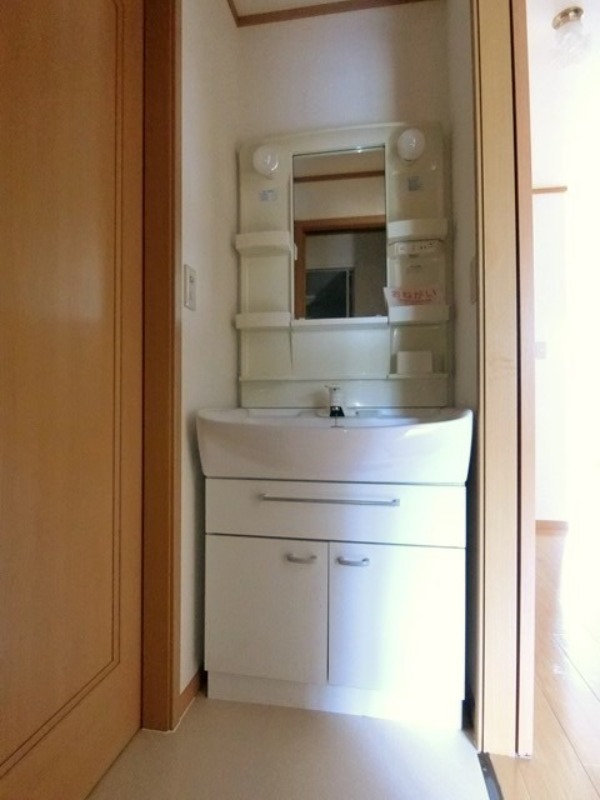 洗面設備　図面と現状に相違がある場合には現状を優先