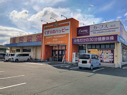 ドラックストア　くすりのハッピー 知古店（ドラッグストア）まで214m