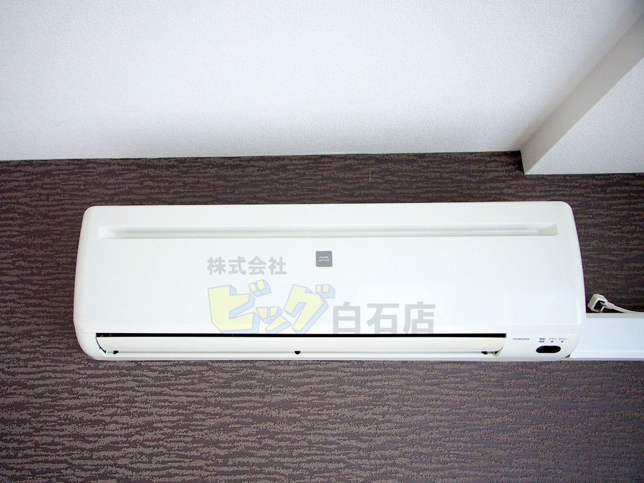 その他設備　夏も快適エアコン付きです♪