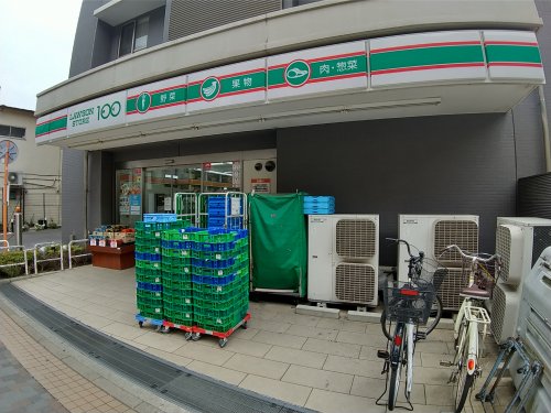 コンビニ　ローソンストア100 LS習志野大久保一丁目店（コンビニ）まで215m