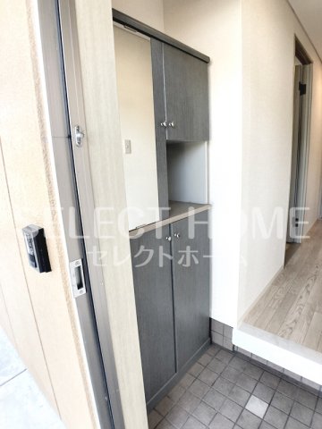 玄関　落ち着いた玄関です