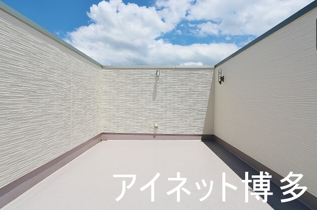 バルコニー　気分上がるルーフバルコニー付き！