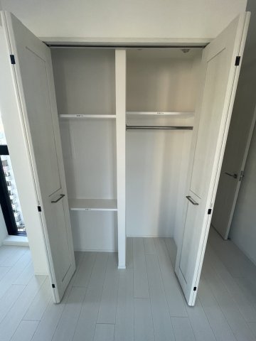 収納　たっぷりと収納ができる「クローゼット」です。