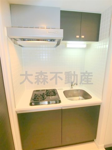 キッチン　2口ガスシステムキッチン