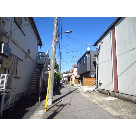 眺望　前面道路