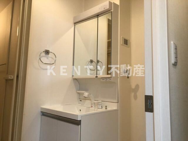 洗面設備　洗面所です
