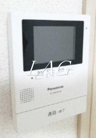 セキュリティ　モニター付きインターフォンです。