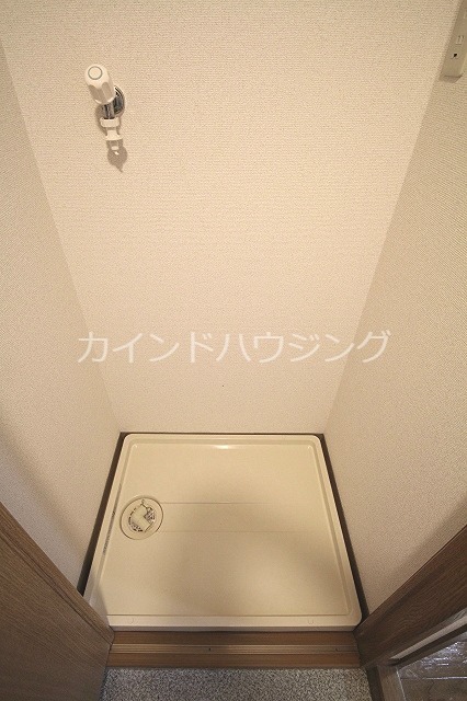 洗面設備　室内洗濯機置場