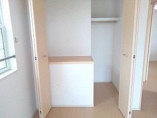 収納　収納のためのスペースです