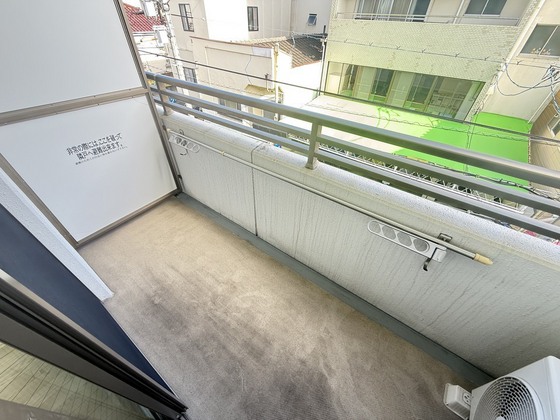 バルコニー　※別部屋の写真です