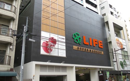 スーパー　ライフ新御徒町店（スーパー）まで565m