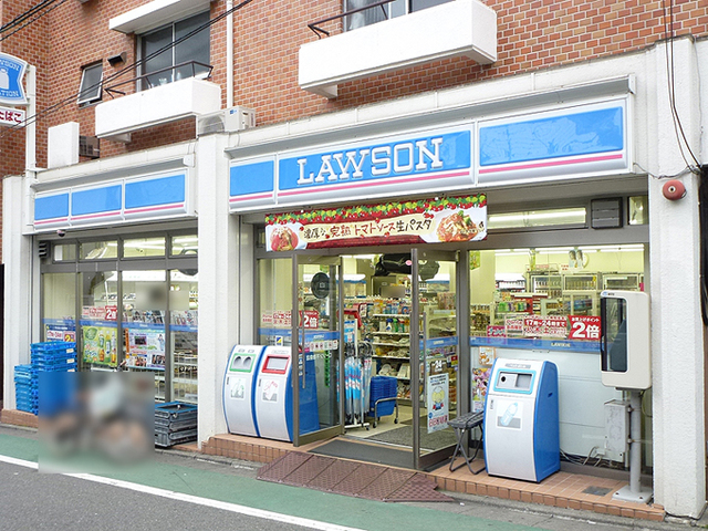 コンビニ　ローソン不動前店（コンビニ）まで518m