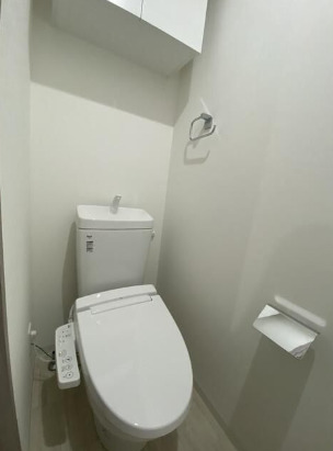 トイレ　ゆったりとした空間のトイレです