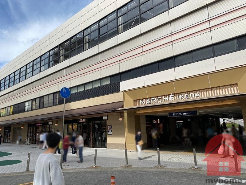 ショッピングセンター　マルシェ池田（ショッピングセンター）まで579m