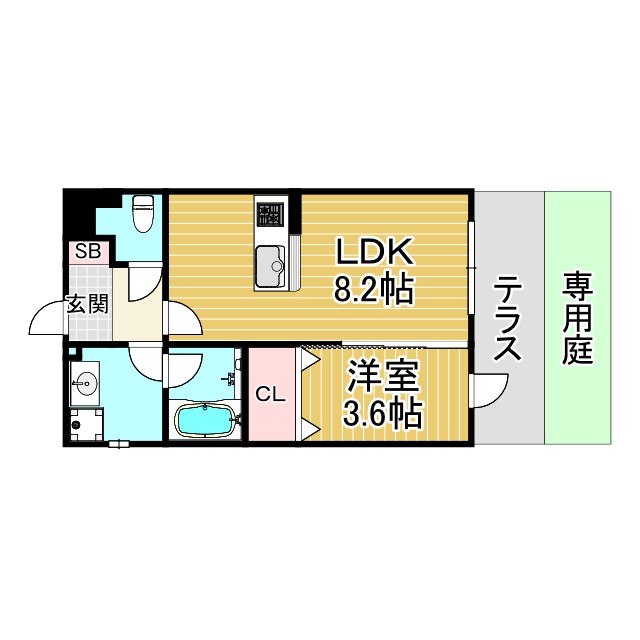 SK甲子園の間取り写真