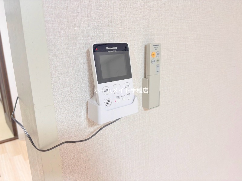 セキュリティ　便利なインターホン付きでございます！