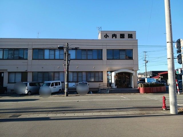 病院　小内医院（病院）まで250m