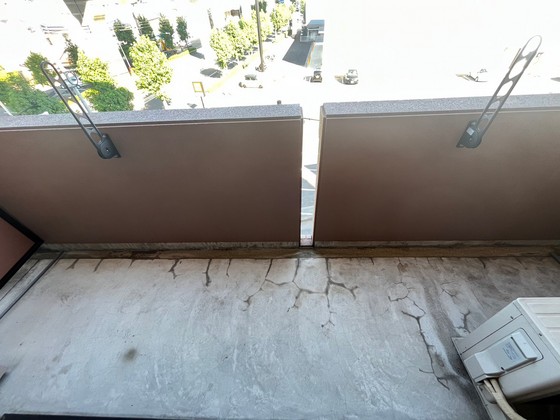 バルコニー　※別部屋の写真です
