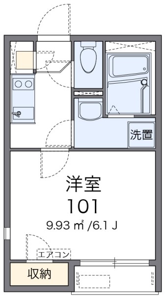 ＪＲ宇野線 大元駅 徒歩25分 2階建 築12年の間取り写真