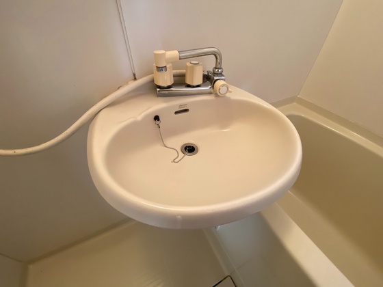洗面設備　他号室のお写真です