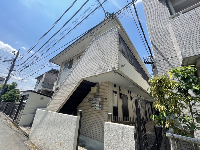 NYマンションの外観写真