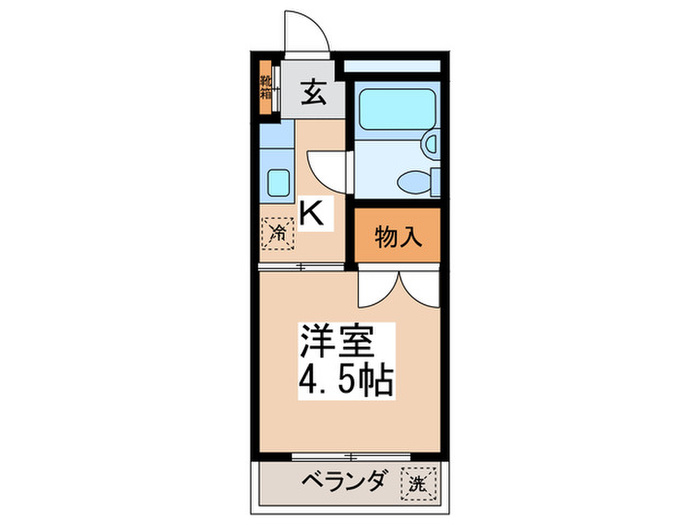 NYマンションの間取り写真