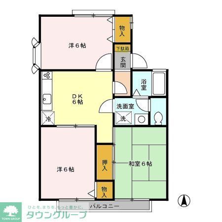 シャトル大戸 IIの間取り写真