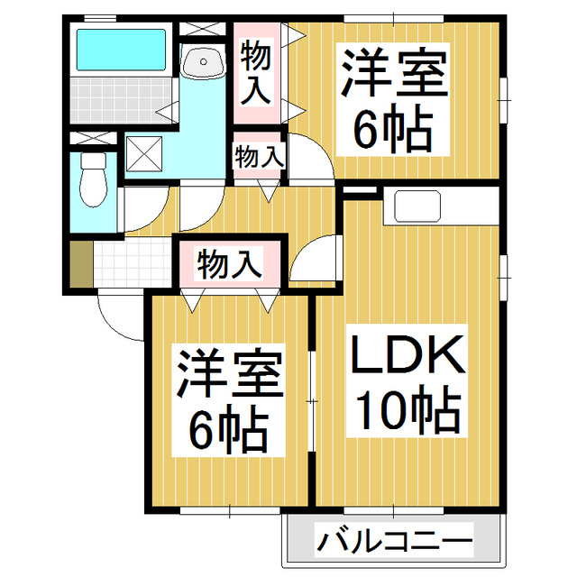 リビング瀬原田の間取り写真