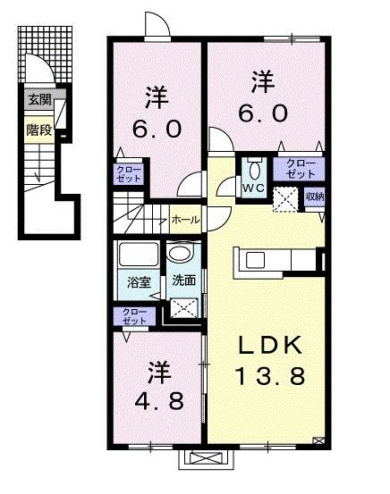 Ariesの間取り写真